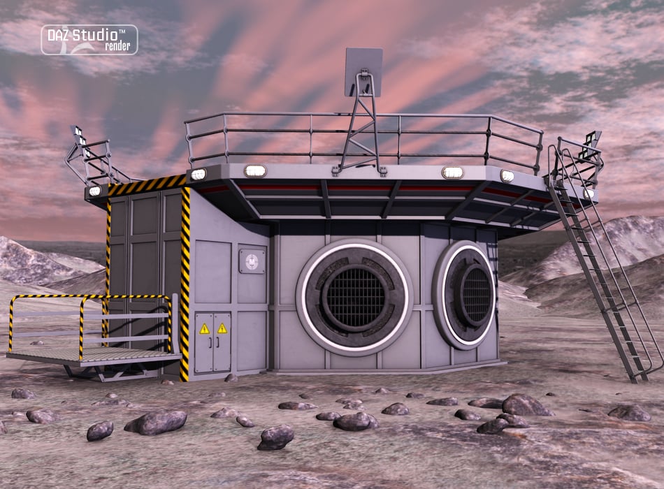 Space Base Space Base by: petipet, 3D Models by Daz 3D