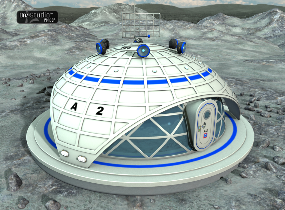 Space Base Space Base by: petipet, 3D Models by Daz 3D