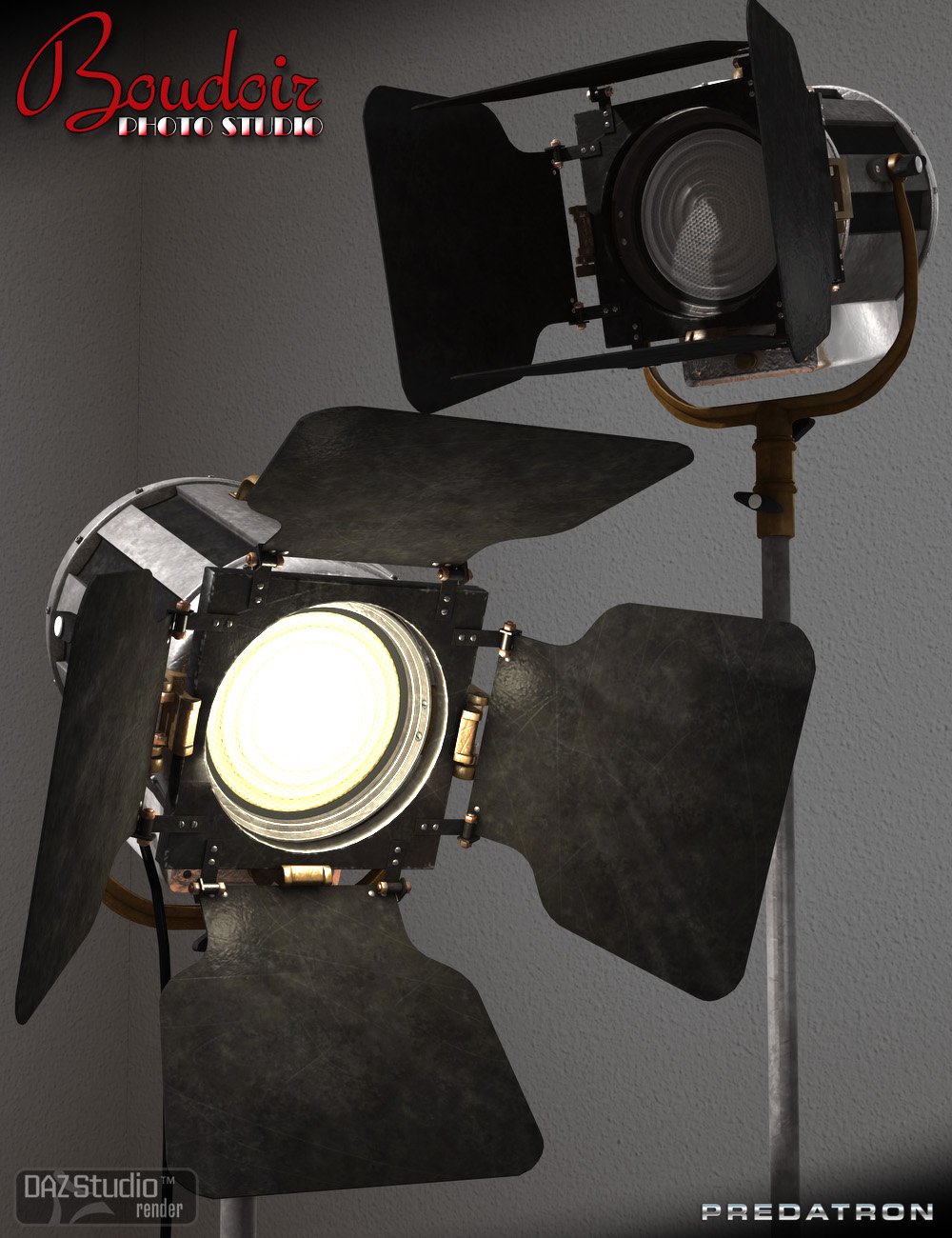Boudoir Photo Studio and Lights by: DianePredatron, 3D Models by Daz 3D