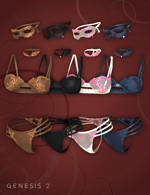 Tryst Lingerie Textures by: esha, 3D Models by Daz 3D
