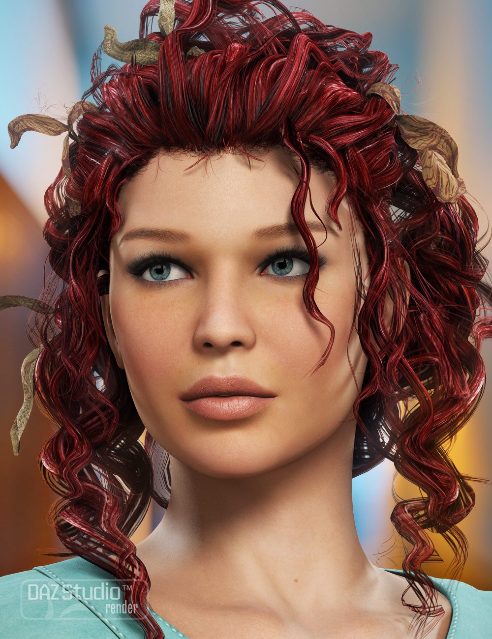 Colors for Crazy Locks Female Hair by: goldtassel, 3D Models by Daz 3D