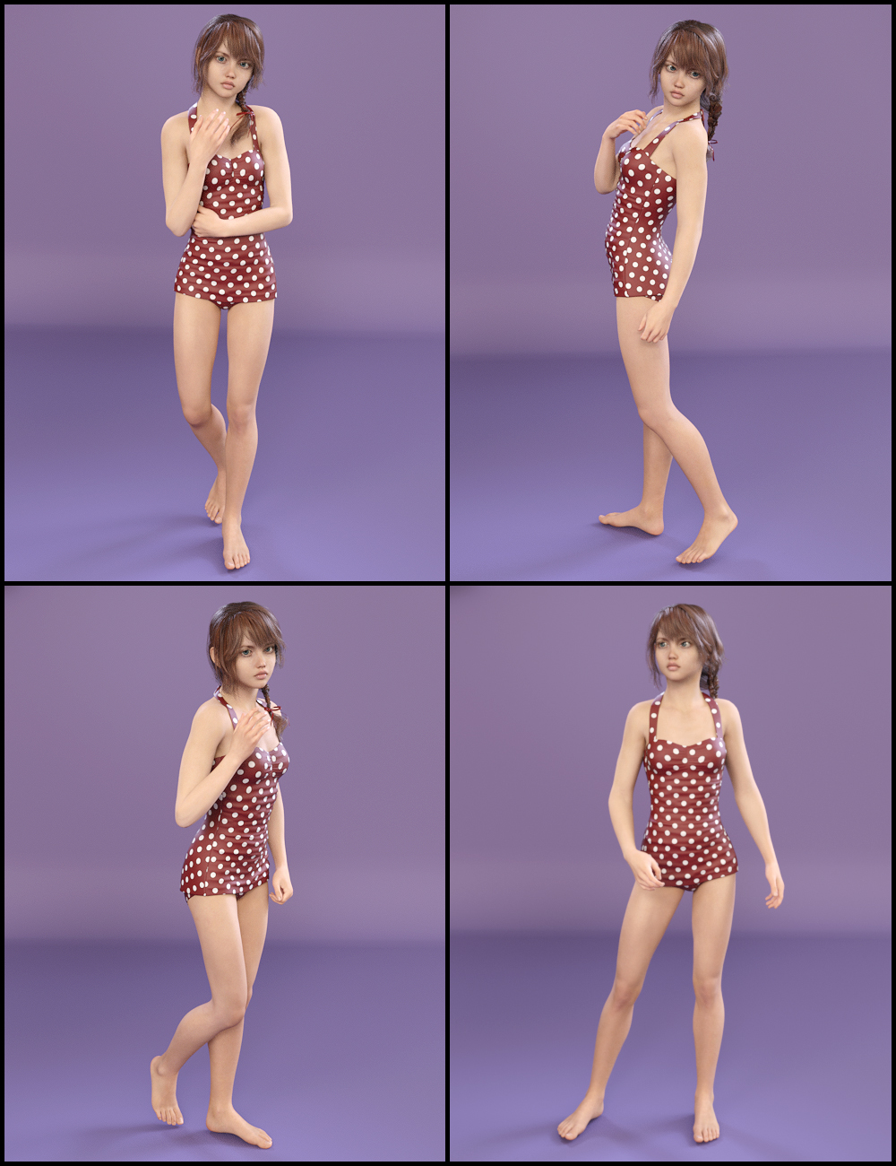 Everyday Poses for Josie by: Diane, 3D Models by Daz 3D