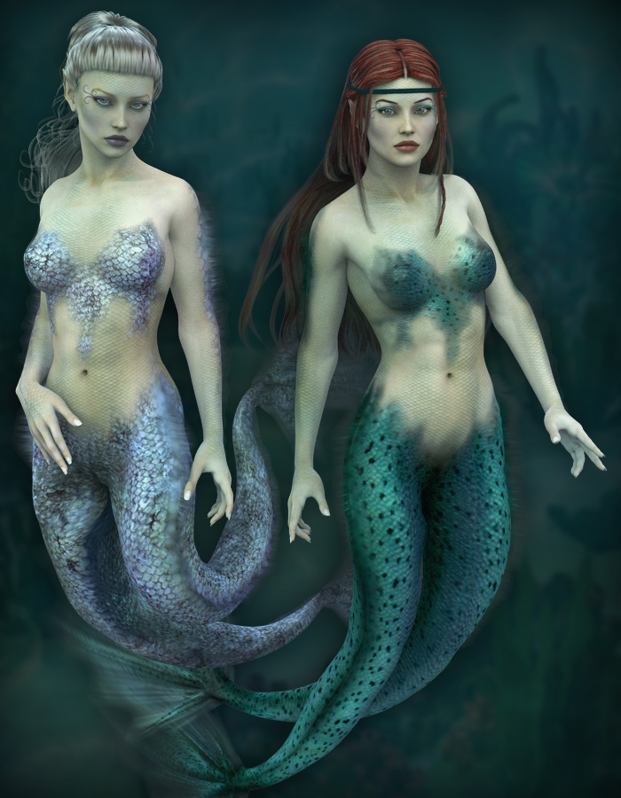 Deep Waters for Triton by: esha, 3D Models by Daz 3D