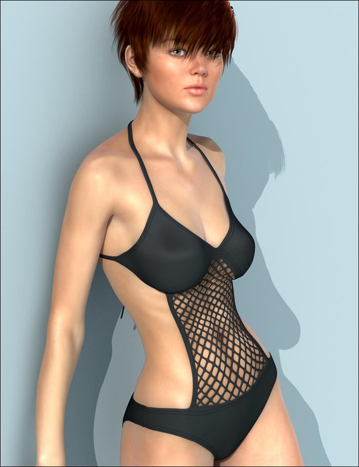 SwimWear V6 by: MindVision G.D.S., 3D Models by Daz 3D