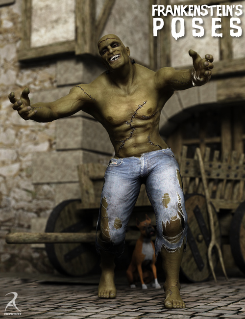 Monster Classics: The Victorian Monster Poses by: RawArt, 3D Models by Daz 3D