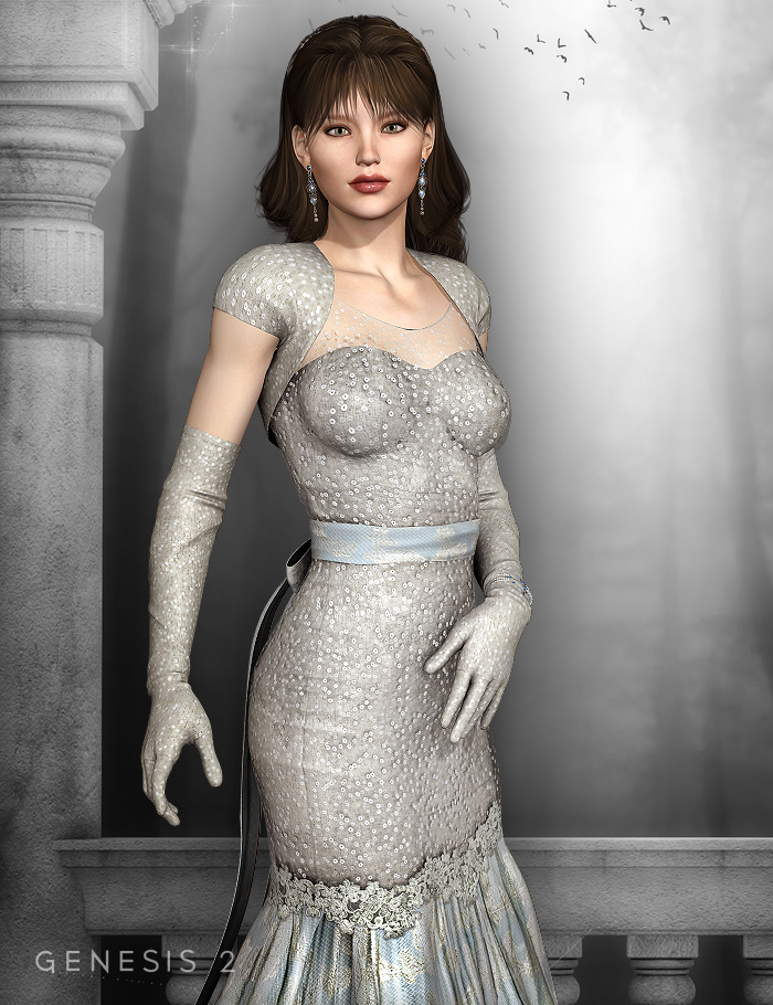 Dreamy Gowns by: Sarsa, 3D Models by Daz 3D