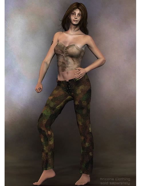 Arizona Character by: 3D Universe, 3D Models by Daz 3D