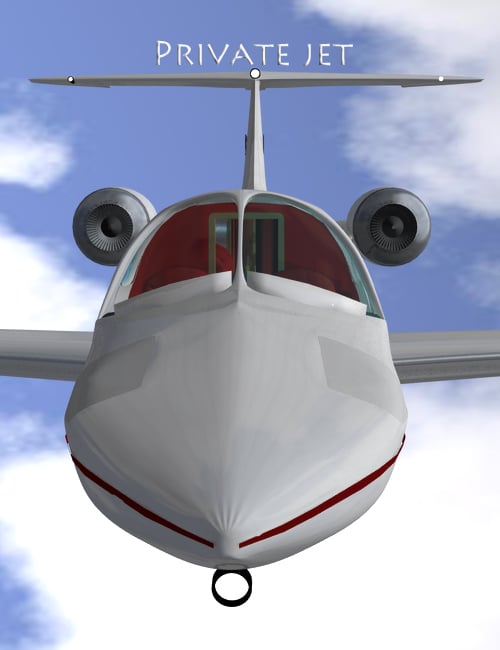 Private Jet by: PW Productions, 3D Models by Daz 3D