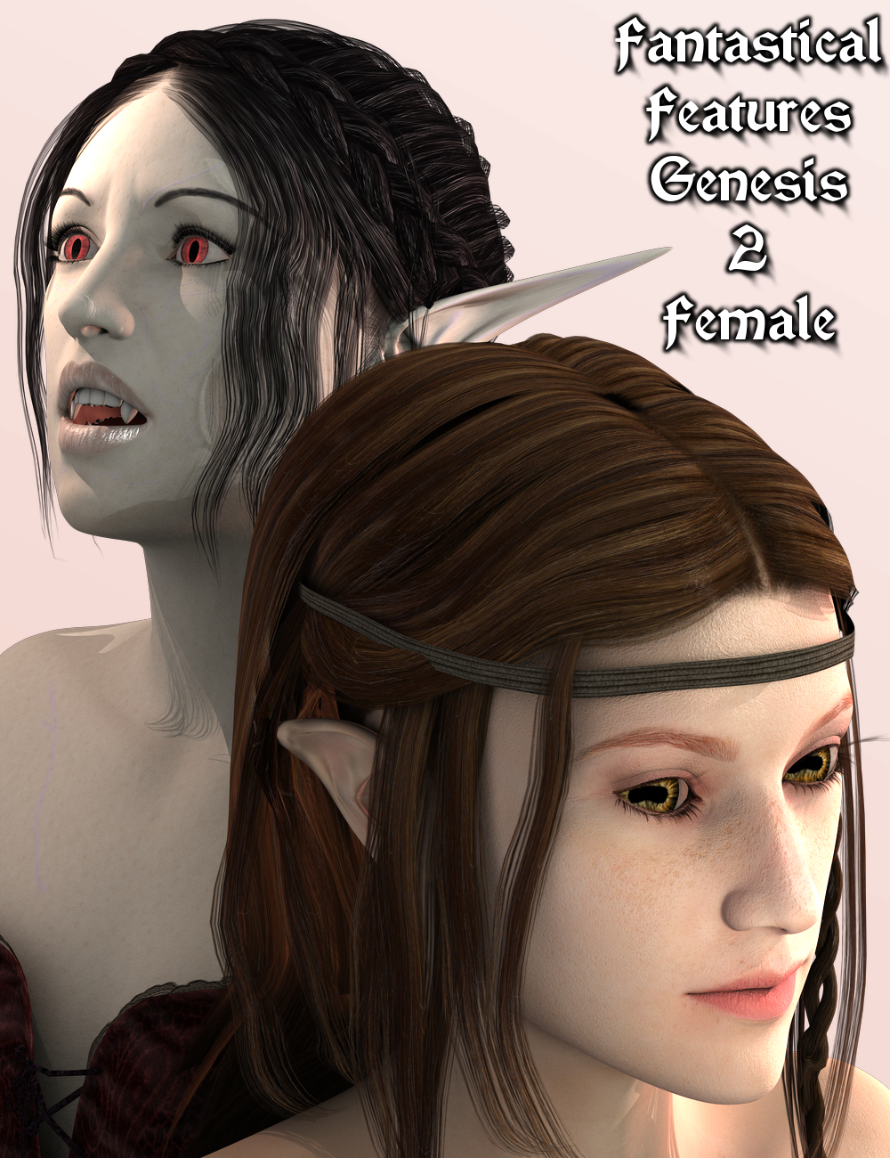 Fantastical Features for Genesis 2 Female(s) by: Sickleyield, 3D Models by Daz 3D