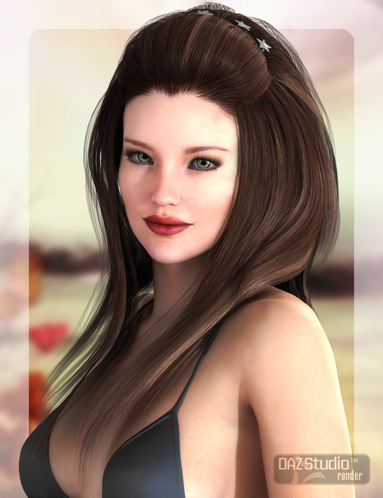 Ianthe Hair by: AprilYSH, 3D Models by Daz 3D
