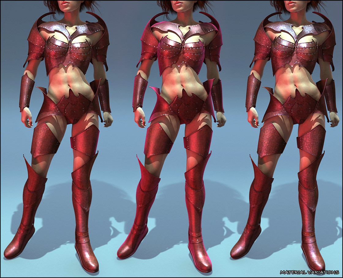 Tenera Morphing Armor for Genesis 2 Female(s) by: SHIFTING IMAGES, 3D Models by Daz 3D