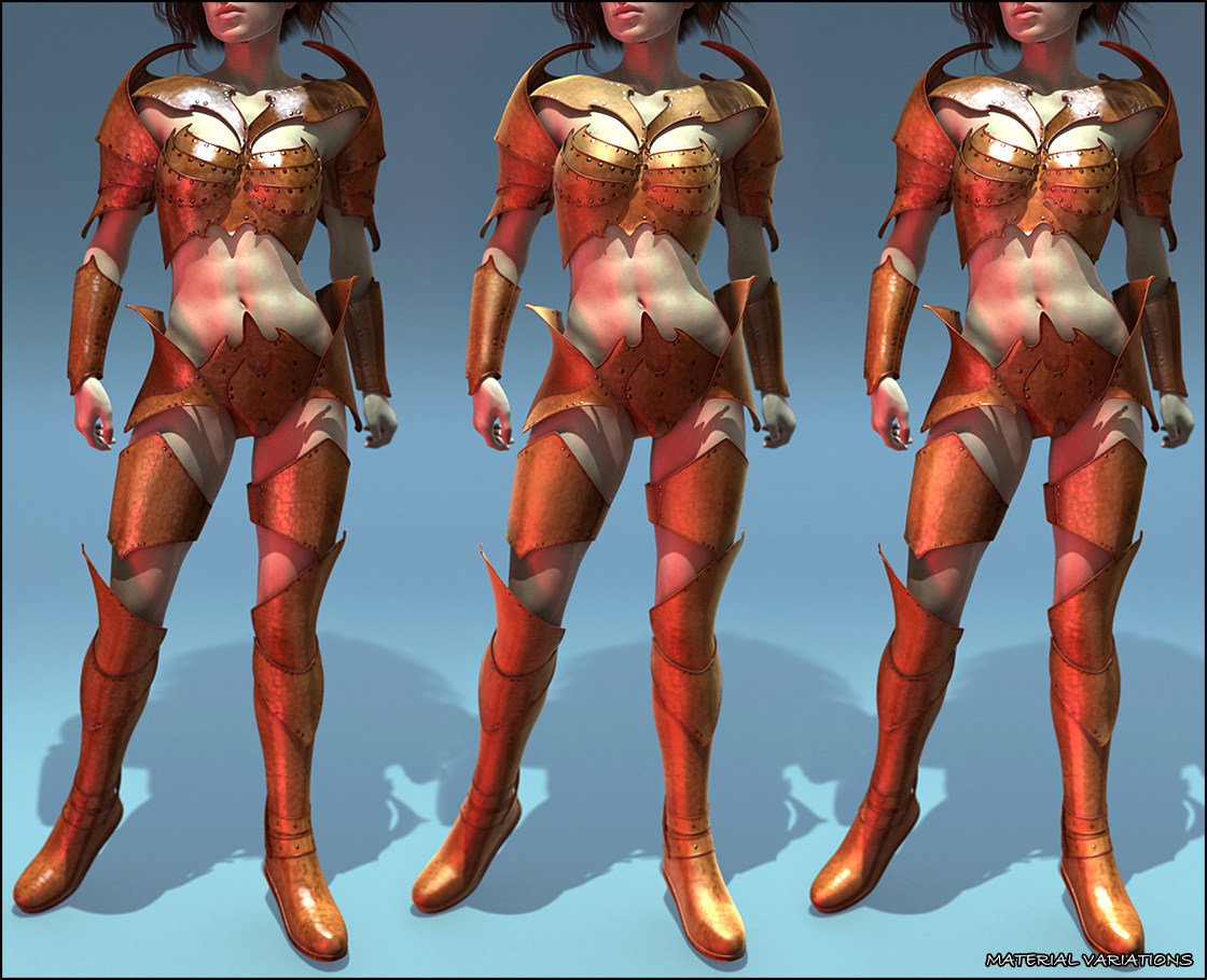 Tenera Morphing Armor for Genesis 2 Female(s) by: SHIFTING IMAGES, 3D Models by Daz 3D