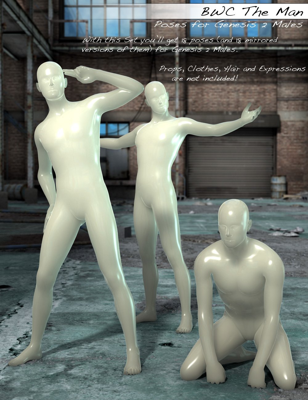 BWC The Man by: Sedor, 3D Models by Daz 3D