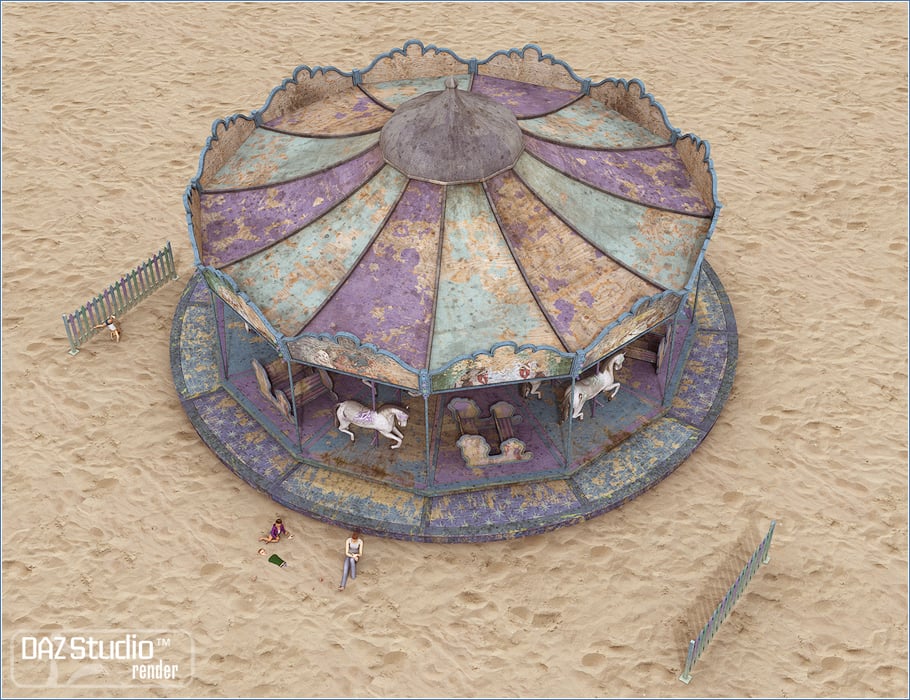 Cotton Candy for Carnival Carousel by: ForbiddenWhispers, 3D Models by Daz 3D