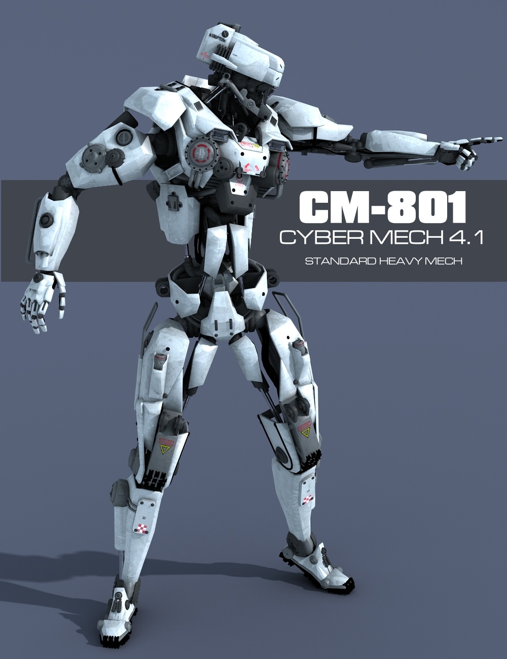 CyberMech 4.1 by: DzFire, 3D Models by Daz 3D