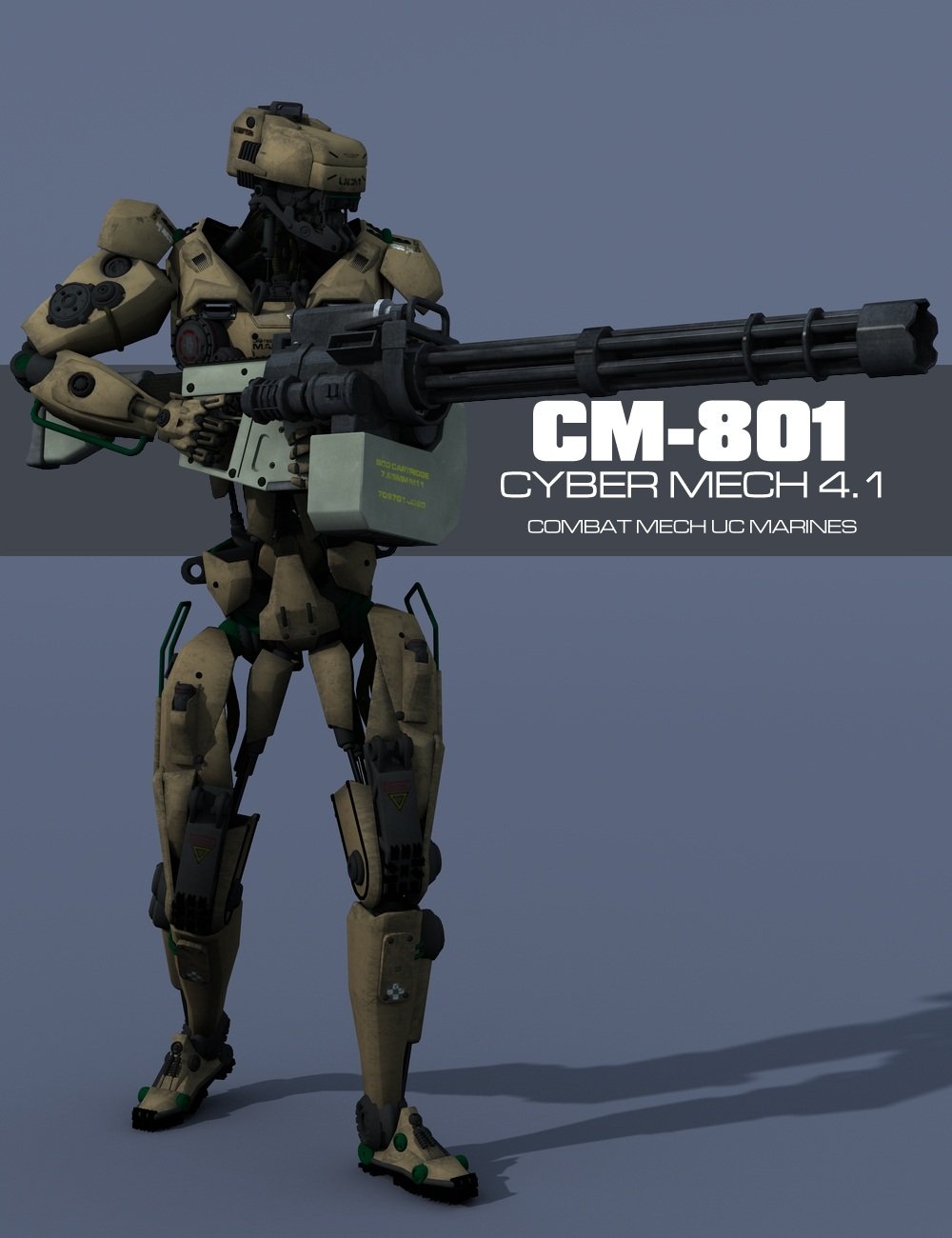 CyberMech 4.1 CyberMech 4.1 by: DzFire, 3D Models by Daz 3D