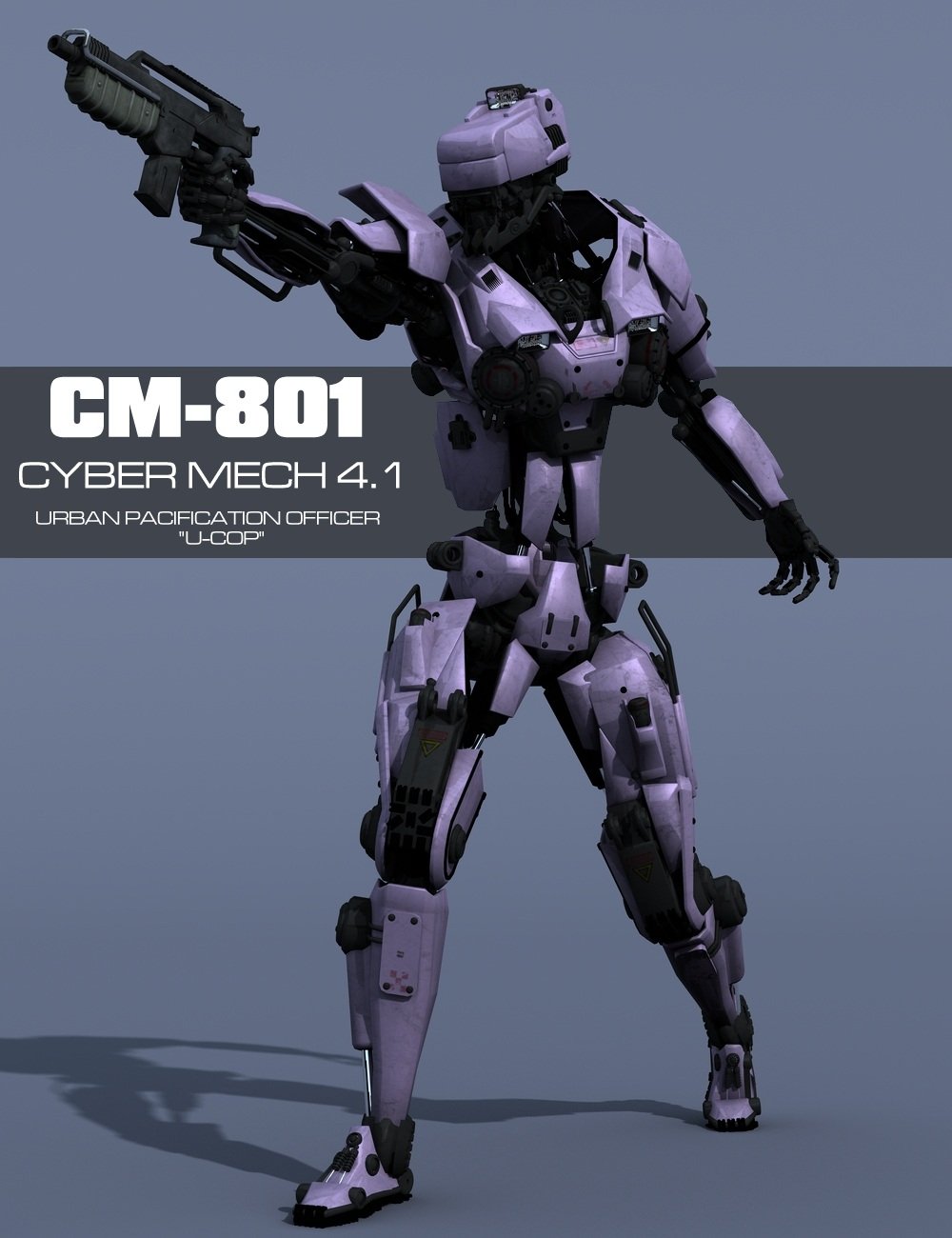 CyberMech 4.1 by: DzFire, 3D Models by Daz 3D