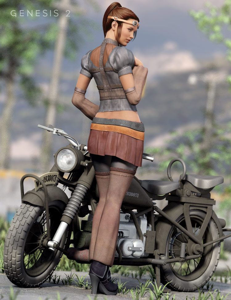 Nomad Wanderer for Genesis 2 Female(s) by: DarkStarBurning, 3D Models by Daz 3D