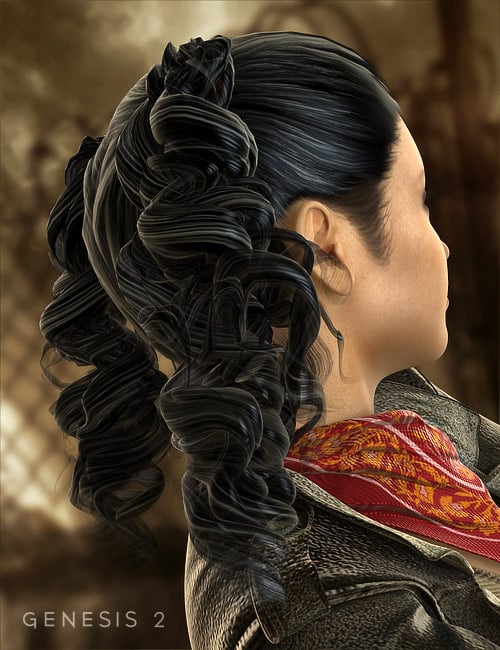 Josie Tails Hair for Genesis 2 Female(s) Josie Tails Hair for Genesis 2 Female(s) by: Neftis3D, 3D Models by Daz 3D
