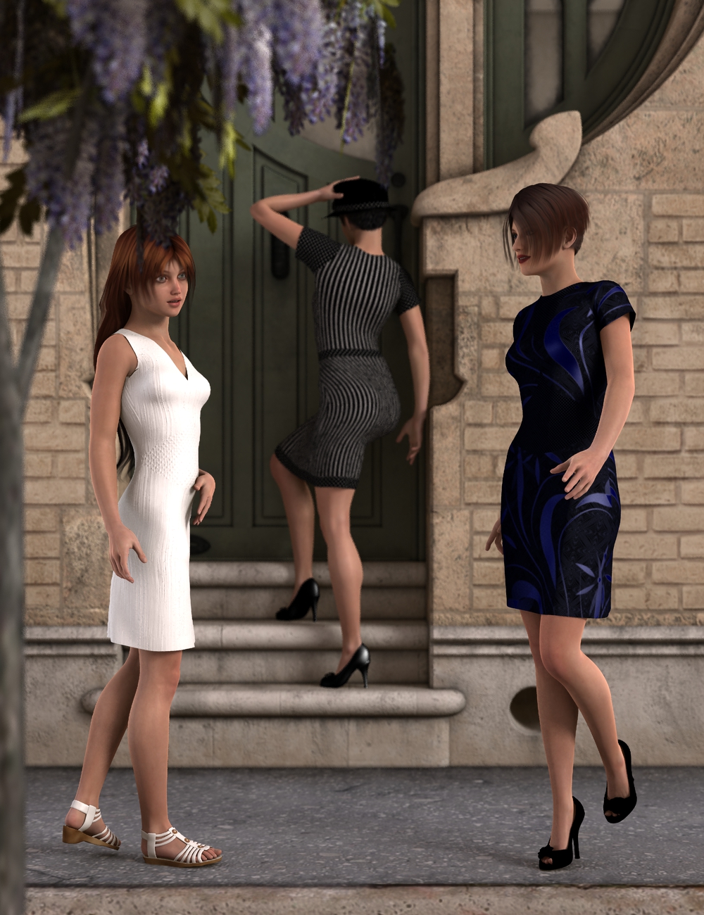 Ordinarily Two for Genesis 2 Female(s) by: Aave Nainen, 3D Models by Daz 3D