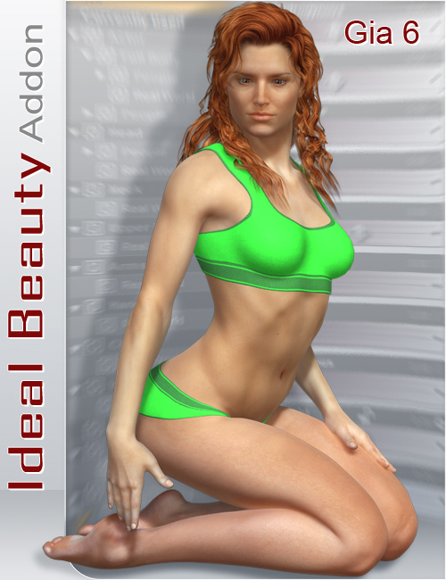 Ideal Beauty: Gia 6 Addon by: CJ-Studio, 3D Models by Daz 3D