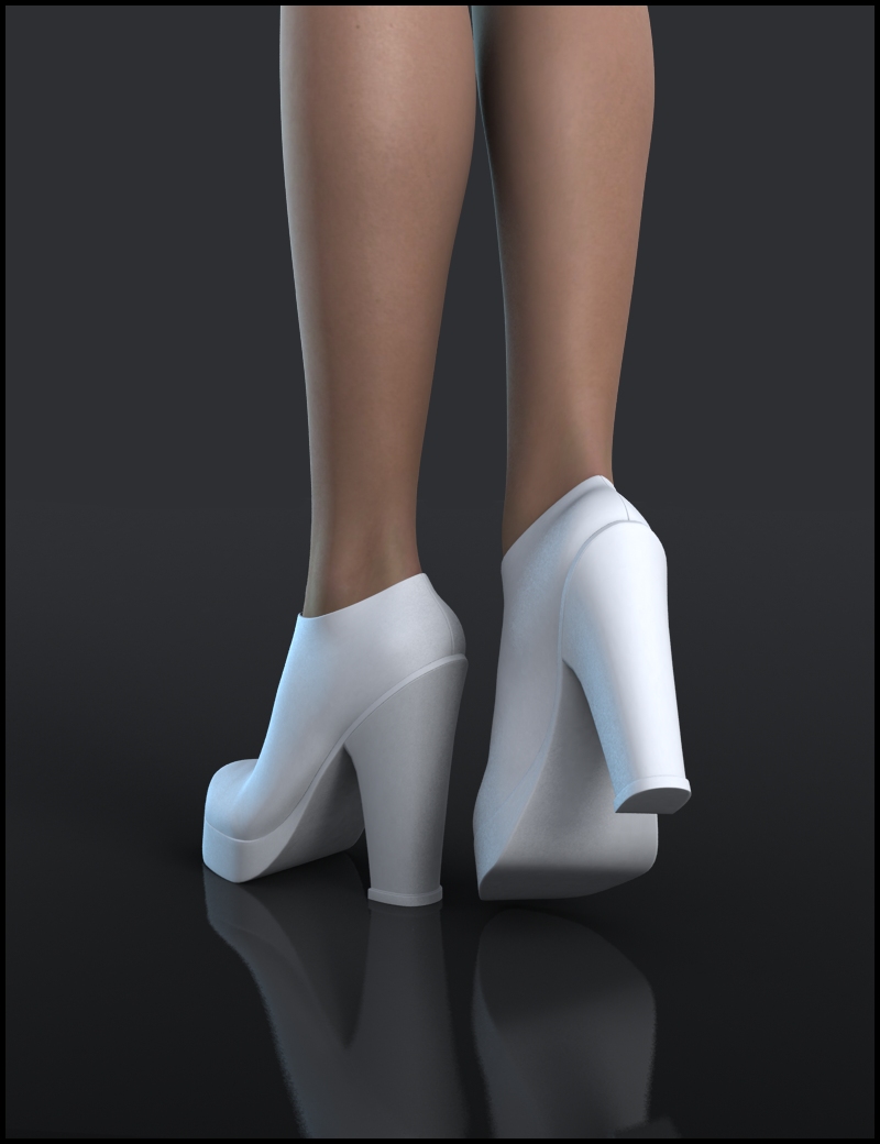 Chunky Boots for Genesis 2 Female(s) by: Xena, 3D Models by Daz 3D