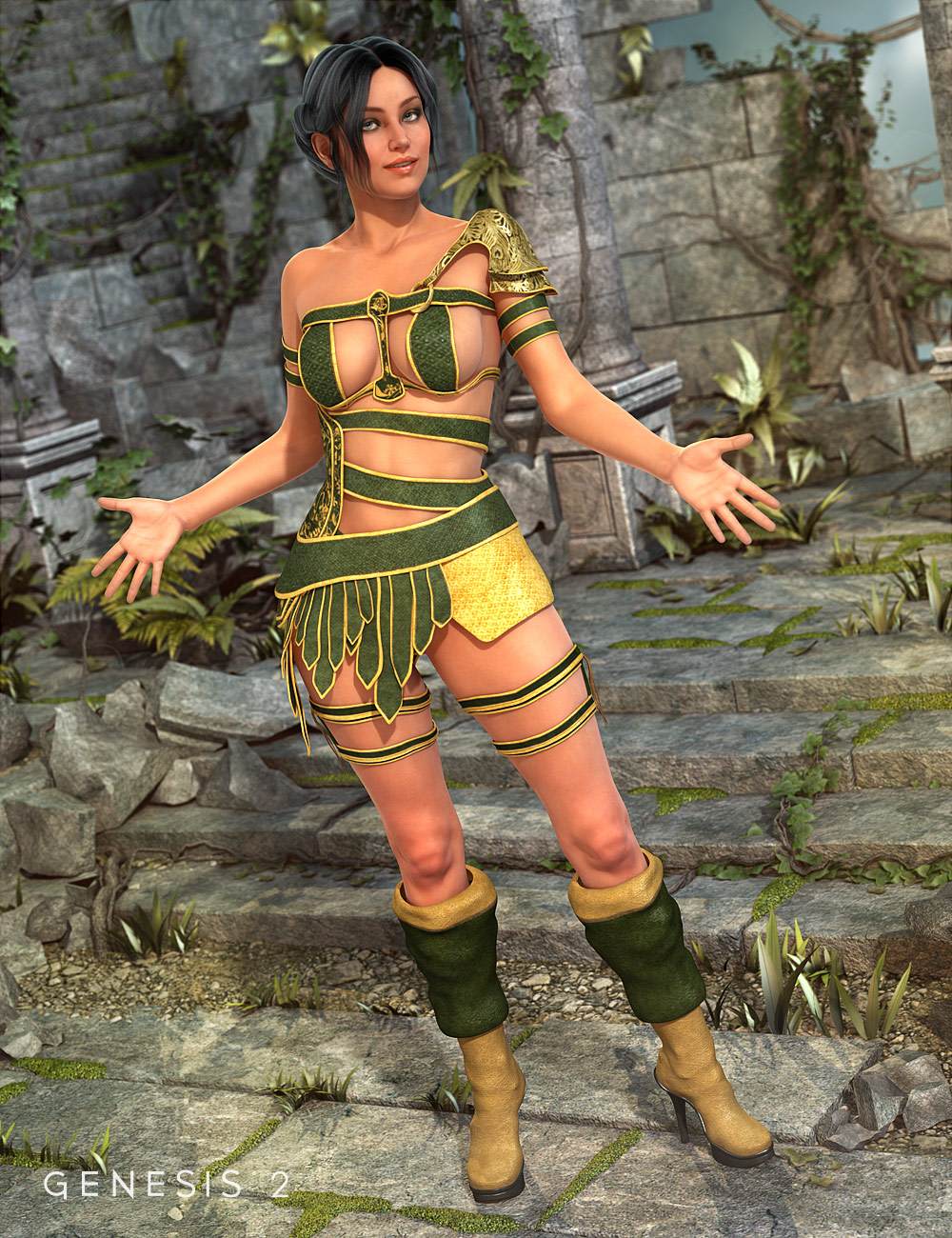 Olympian Heroine Textures Olympian Heroine Textures by: Sarsa, 3D Models by Daz 3D