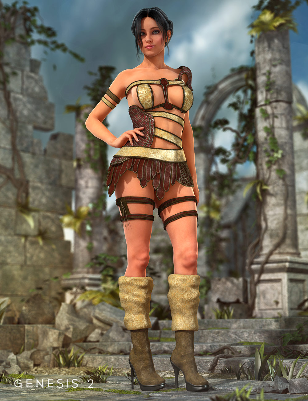 Olympian Heroine Textures Olympian Heroine Textures by: Sarsa, 3D Models by Daz 3D