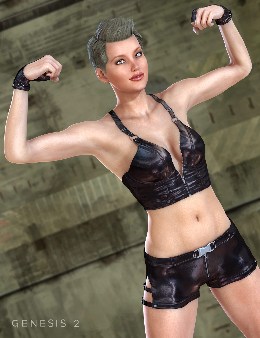 Arrowhead for Genesis 2 Female(s) by: 4blueyes, 3D Models by Daz 3D