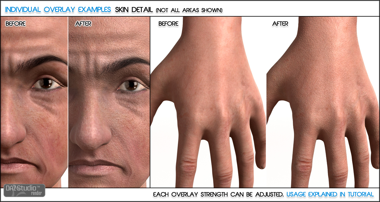 Skin Overlay for V4 and M4 Skin Sets Skin Overlay for V4 and M4 Skin Sets by: Zev0DraagonStorm, 3D Models by Daz 3D