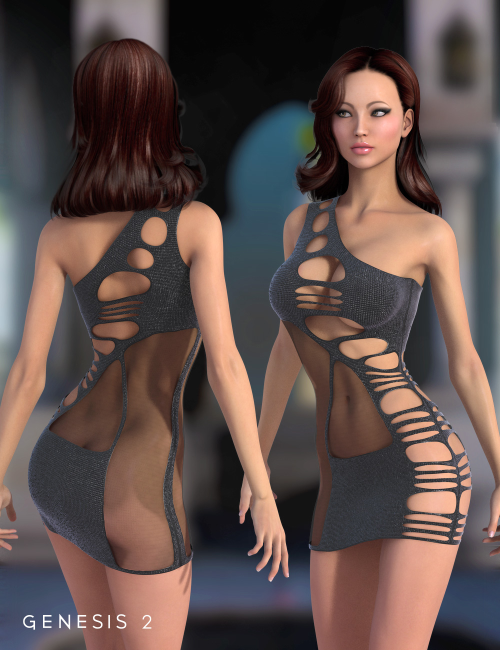 Rave for Genesis 2 Female(s) by: , 3D Models by Daz 3D