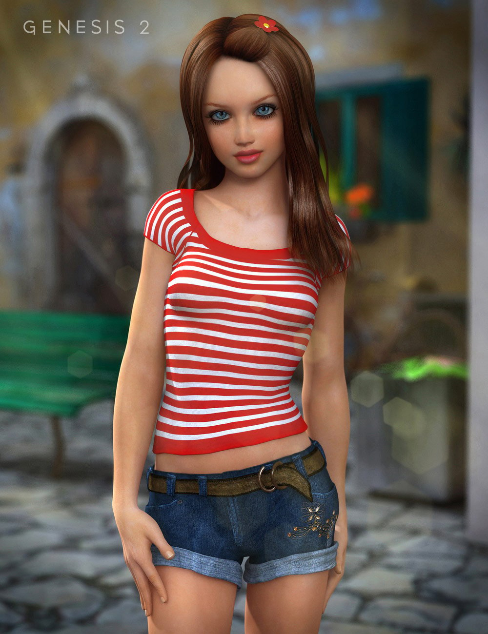 Lisa Texture for Teen Josie 6 by: , 3D Models by Daz 3D