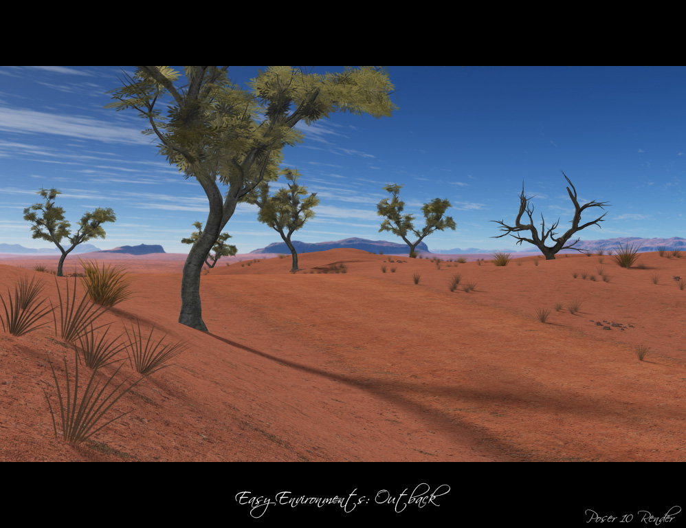 Easy Environments: Outback by: Flipmode, 3D Models by Daz 3D