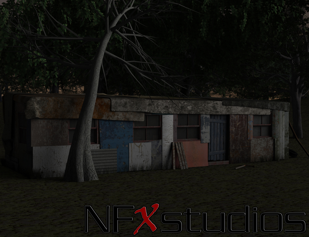 NFXstudios Summer Camp by: Collective3d, 3D Models by Daz 3D