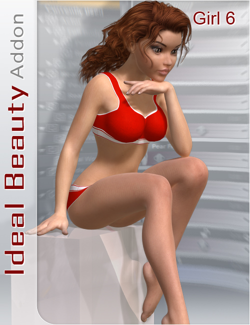 Ideal Beauty: Girl 6 Addon by: CJ-Studio, 3D Models by Daz 3D