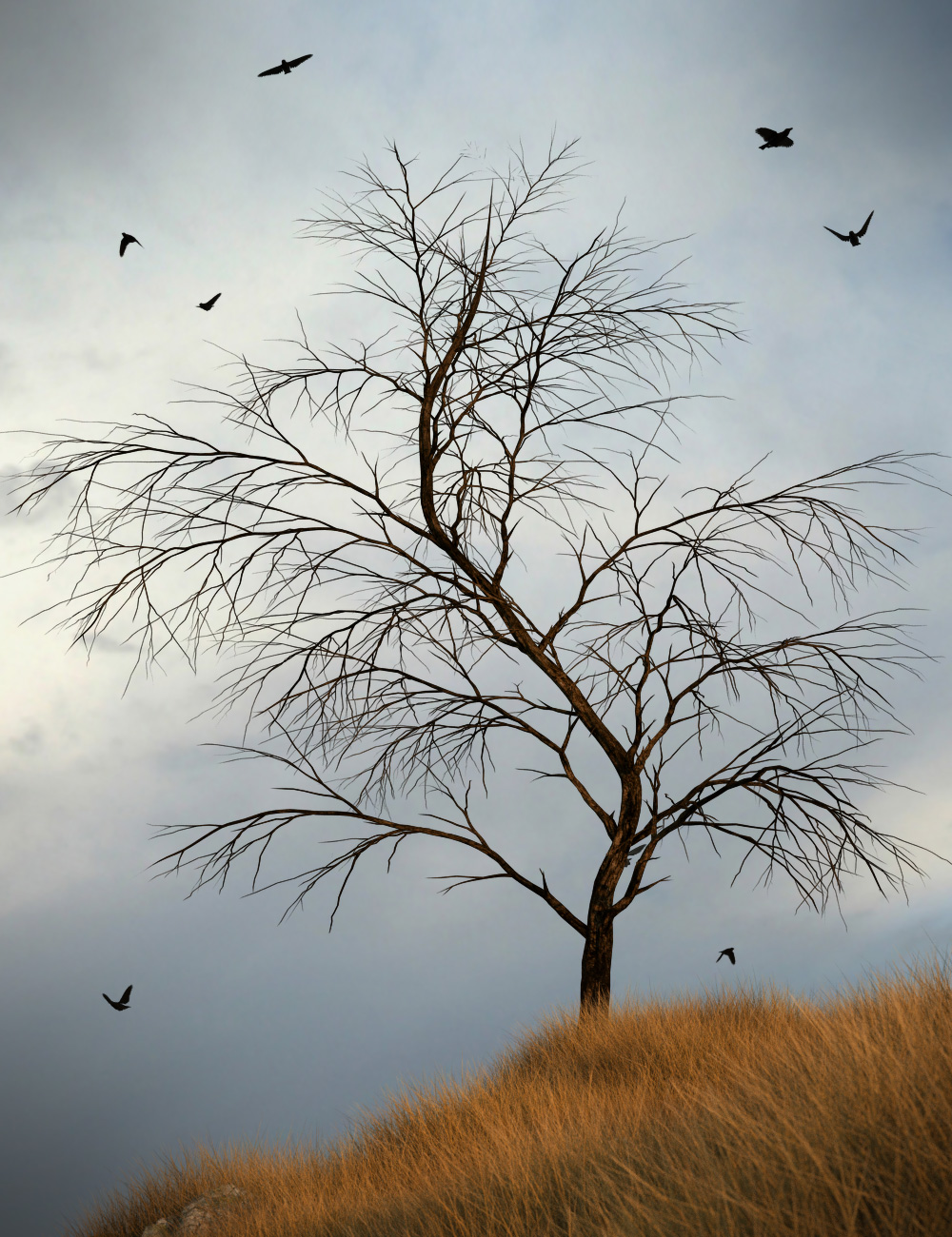 Dark Trees Pack 1 Dark Trees Pack 1 by: , 3D Models by Daz 3D