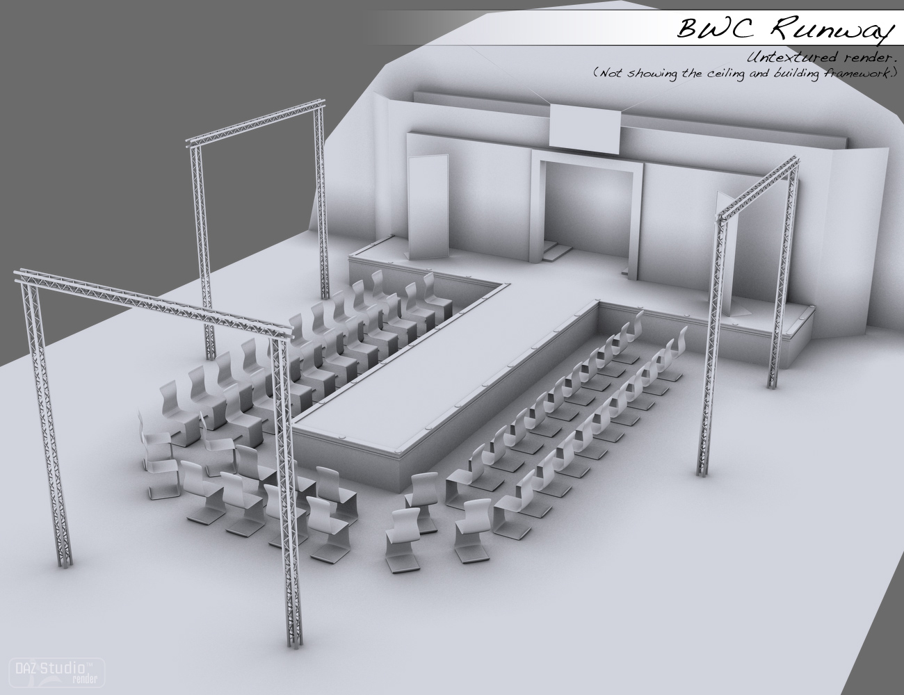 BWC Runway by: Sedor, 3D Models by Daz 3D