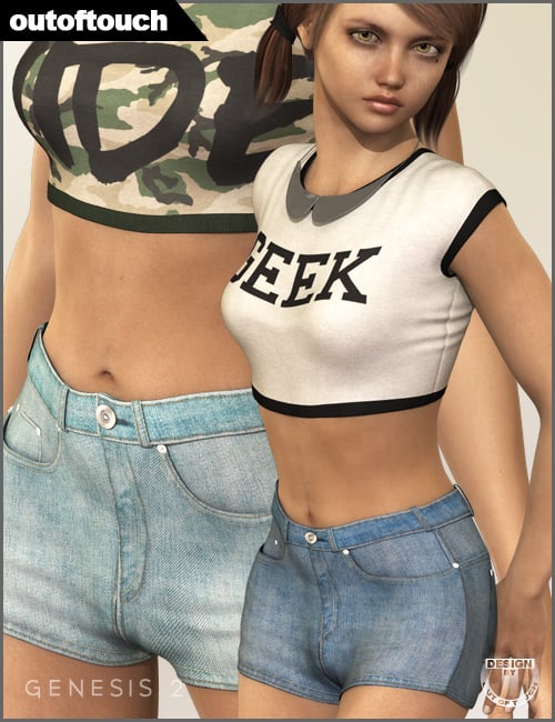 Geek for Genesis 2 Female(s) by: outoftouch, 3D Models by Daz 3D