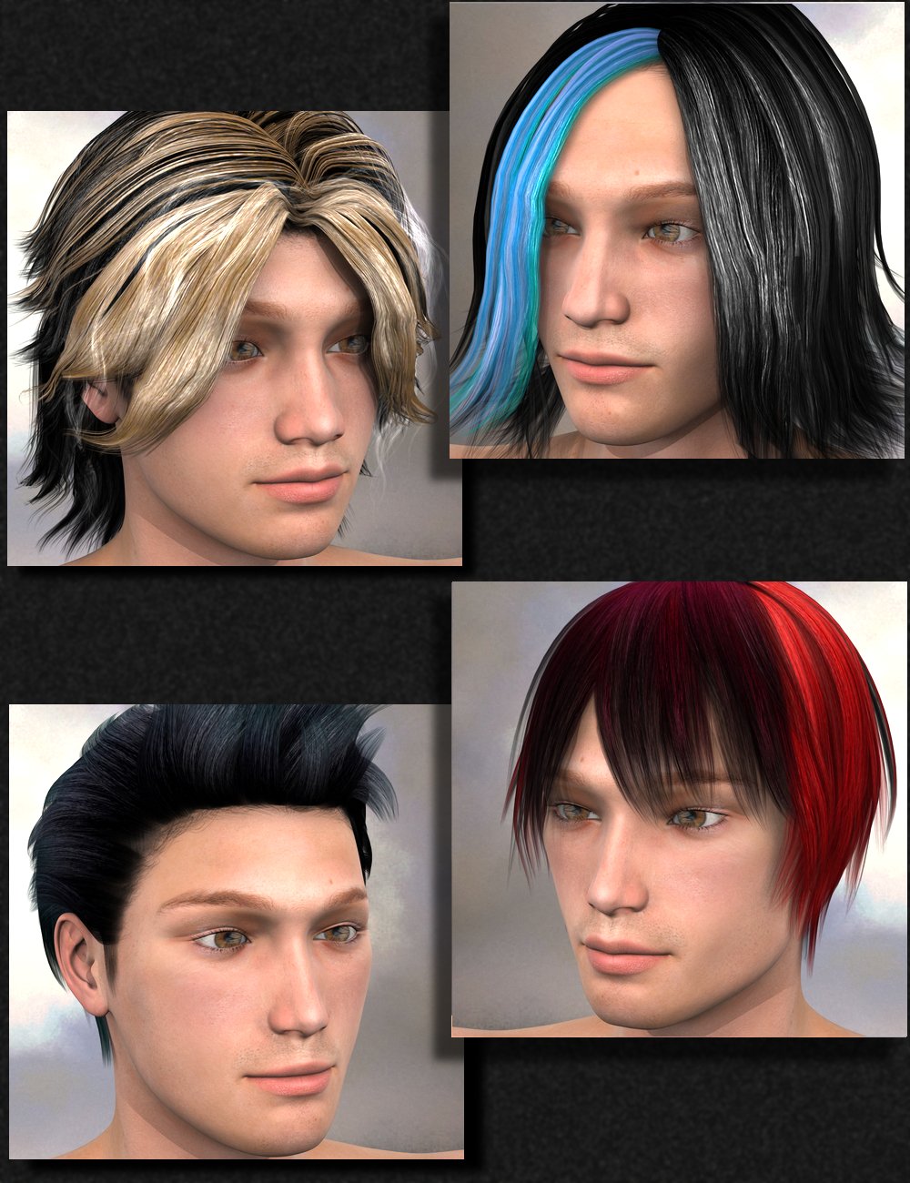 People of Earth: Faces of Asia Genesis 2 Male by: Sickleyield, 3D Models by Daz 3D