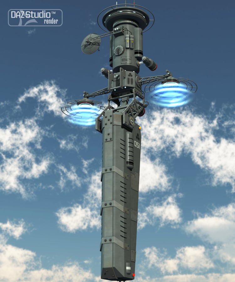 Drone Thunder Drone Thunder by: petipet, 3D Models by Daz 3D