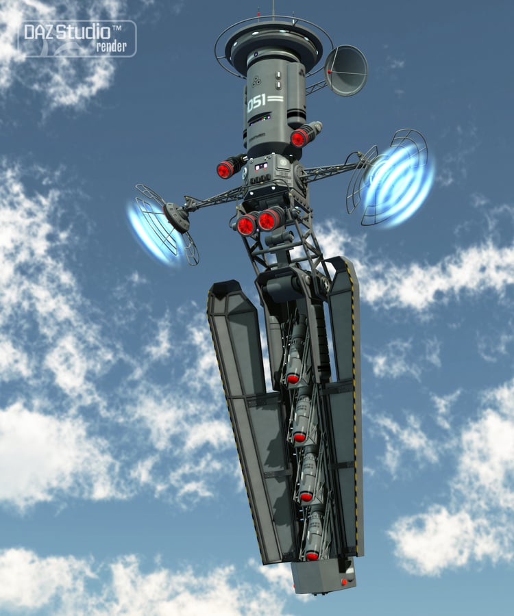Drone Thunder by: petipet, 3D Models by Daz 3D