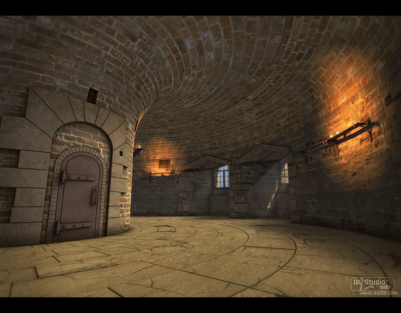 Castle Turret Castle Turret by: SoulessEmpathy, 3D Models by Daz 3D
