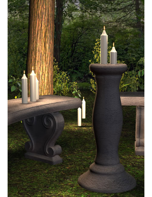CandleWorks by: , 3D Models by Daz 3D