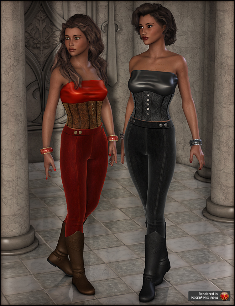 Darkest Eve for Genesis 2 Female(s) by: Fisty & Darc, 3D Models by Daz 3D