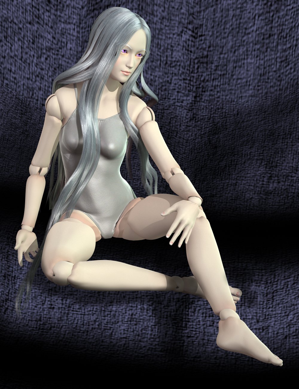 Ball Joint Doll for Genesis 2 Female(s) by: FuselingSickleyield, 3D Models by Daz 3D