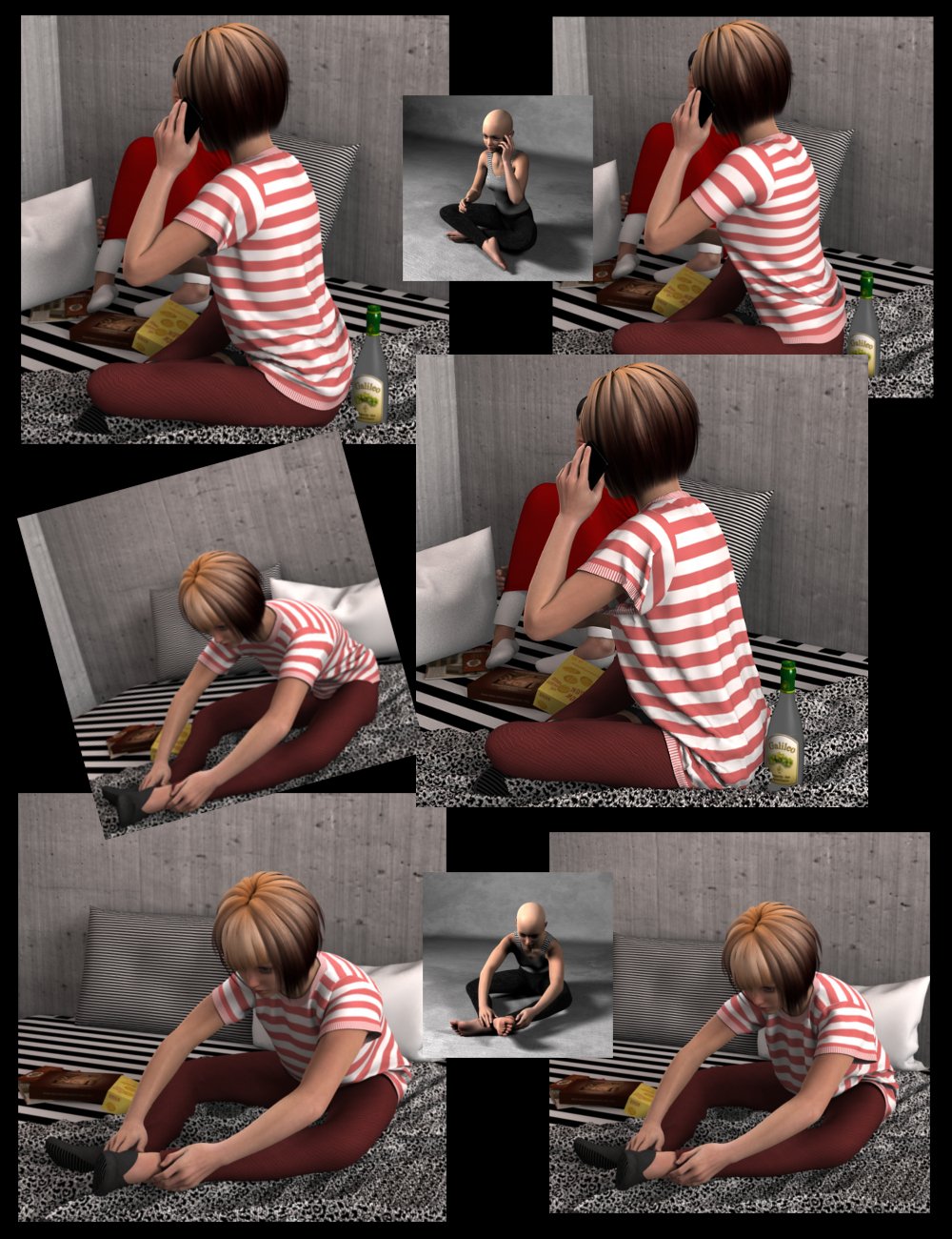 AN's GirlfriendZ for Teen Josie AN's GirlfriendZ for Teen Josie by: Aave Nainen, 3D Models by Daz 3D