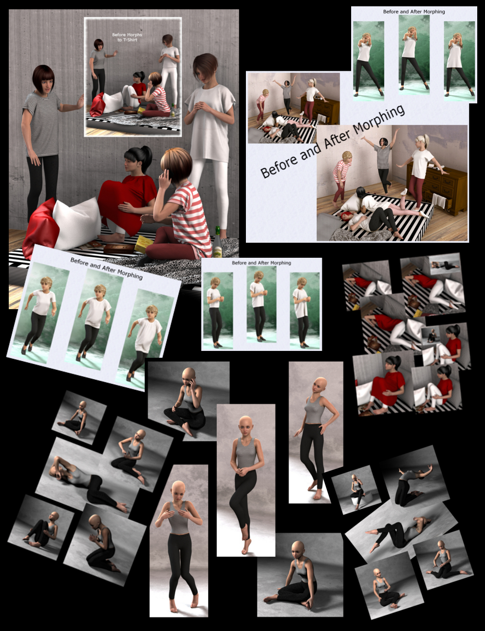 GirlfriendZ for Teen Josie Bundle by: Aave Nainen, 3D Models by Daz 3D