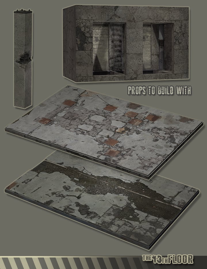 The 13th Floor The 13th Floor by: The AntFarm, 3D Models by Daz 3D
