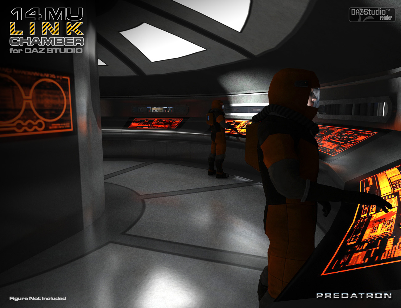 14MU Link Chamber for DAZ Studio by: Predatron, 3D Models by Daz 3D