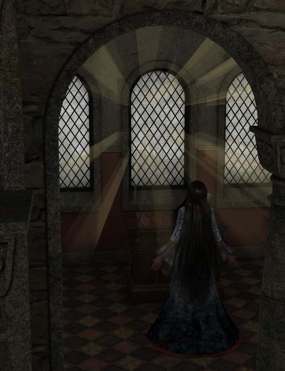 Simple Godrays Simple Godrays by: Sickleyield, 3D Models by Daz 3D